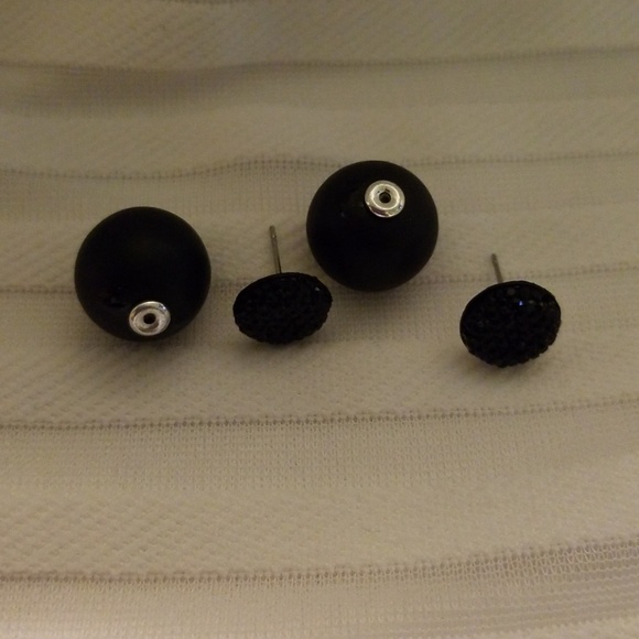 Icing Midnight Magic Double Sided Stud Earrings - Picture 4 of 8